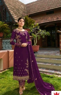 Alisha Attractive Semi-Stitched Suits